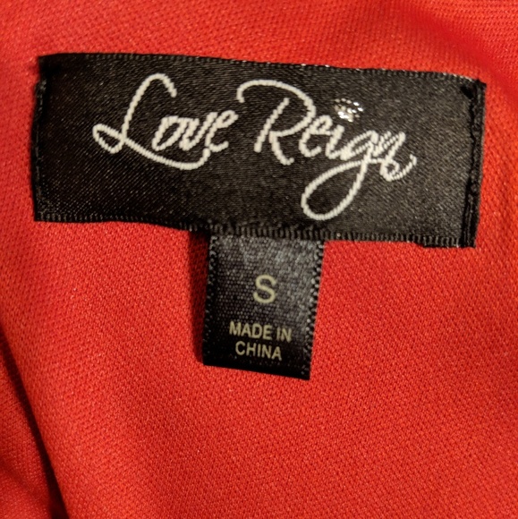 Red High-Low Dress - Picture 4 of 4